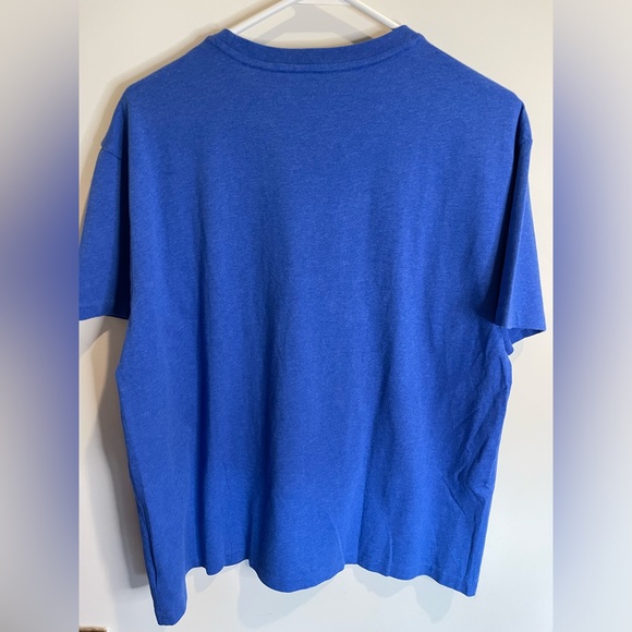 Polo Ralph Lauren Classic Fit Blue Short Sleeve Crewneck Pocket Shirt Men Large - Picture 7 of 7